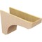 Ekena Millwork 10"W x 30"D x 20"H Classic Legacy Rough Cedar Woodgrain TimberThane Corbel, Primed Tan CORUR10X30X20LGYRCPR - alternate 2